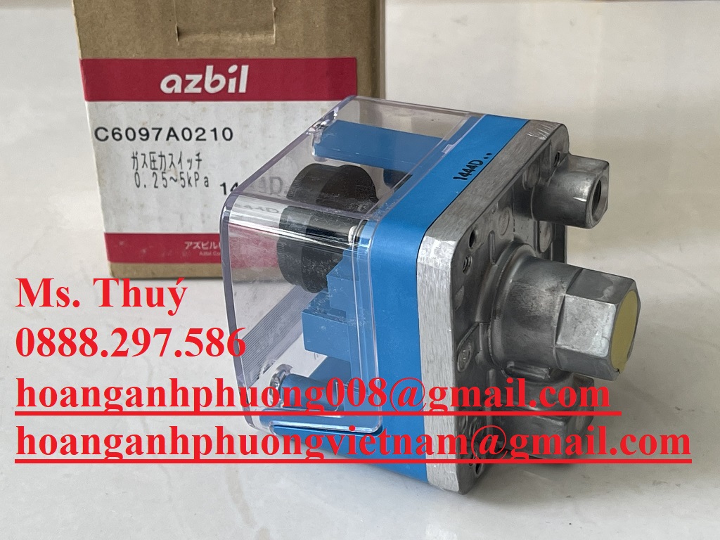 Hàng nhập - Azbil C6097A0210 - Công tắc áp suất mới 100%